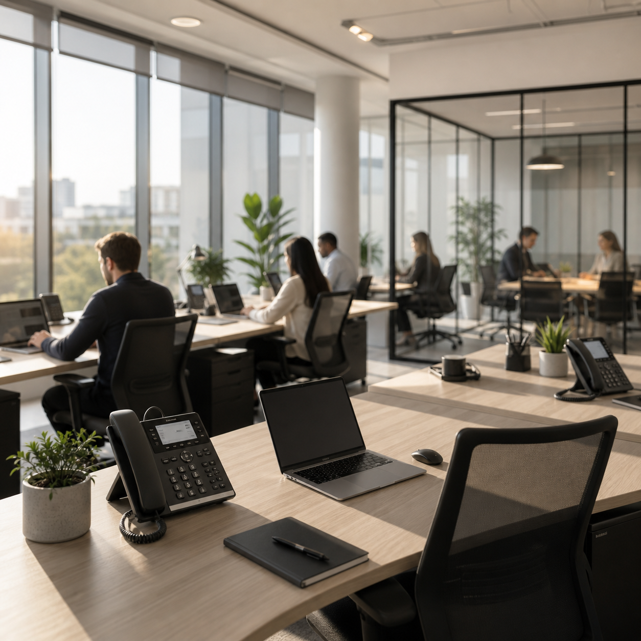 Bureau moderne open space