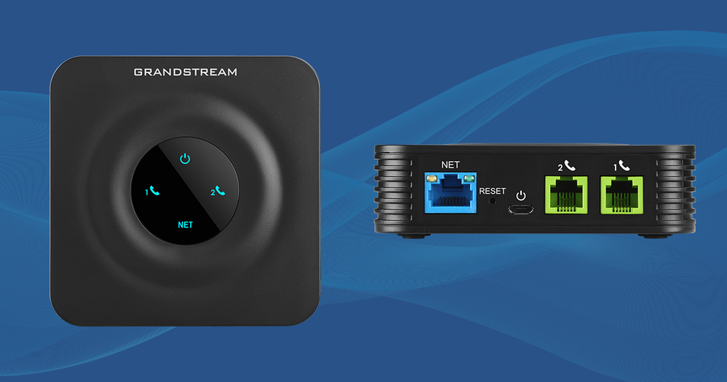 Grandstream HT802 v2 - Adaptateur ATA VoIP 2 FXS